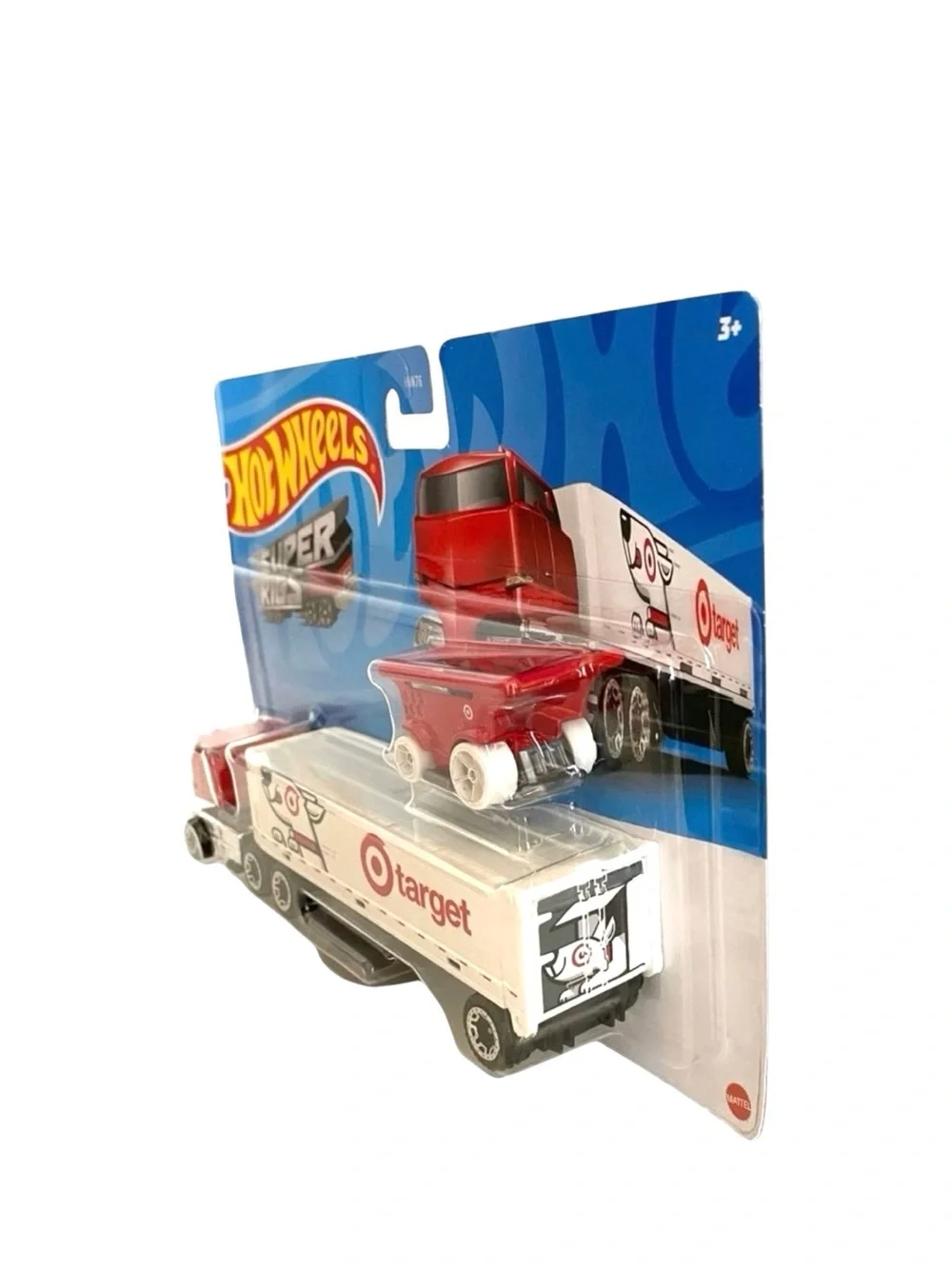 Hot Wheels Big Rig Truck Trailer Bullseye Target